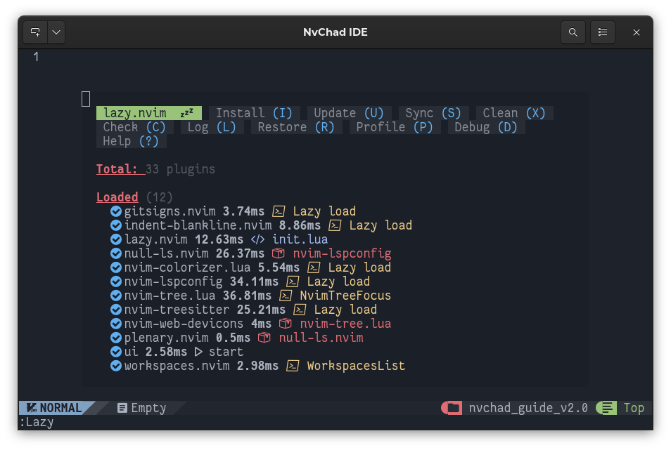 Lazy Nvim